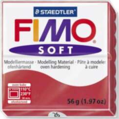 FIMO Mod.masse Fimo soft kirschrot