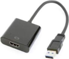 Gembird A-USB3-HDMI-02 cable interface/gender adapter USB