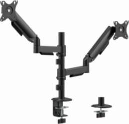 Gembird MA-DA2P-02 Adjustable desk 2-display mounting
