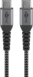 Goobay | USB-C to USB-C Textile