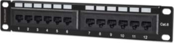 Intellinet Patch Panel, Cat6, 10", UTP