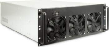 Inter-Tech 4F28 Rack Black, Silver