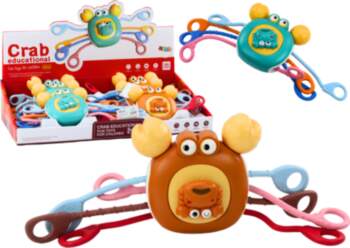 Interactive Sensory Crab Educational Teether For