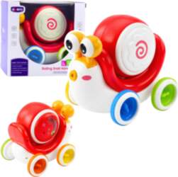 Interactive Snail Riding Drum Musical Educational