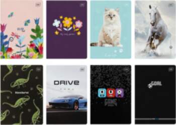 INTERDRUK A5 Squared Notebook 16 Sheets