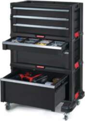 KETER BOOKCASE 6 DRAWERS TOOL CHEST