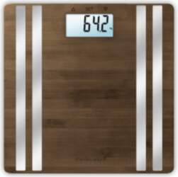 Medisana BS 552 Rectangle Bamboo, Silver