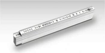 Plastic folding rule 2m, type 1107