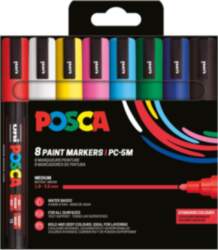 POSCA Marker UNI PC-5M 8er Set