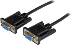 StarTech.com 2M BLACK DB9 NULL