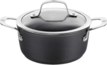 Titanium induction pot with lid Ballarini