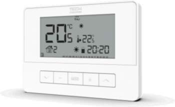 Wired room controller white T-4.1