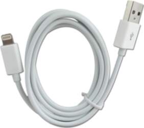 2GO USB Lade-/Datenkabel Lightning 1m weiß