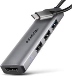 AXAGON USB-C 5Gbps STARTER 4in1 Hub