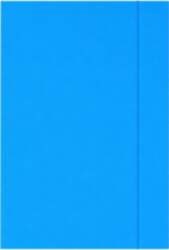 Lean Blue Laminated Cardboard Folder with