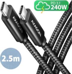 CABLE USB-C TO USB-C 2.5M