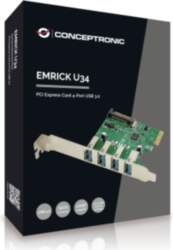 Conceptronic EMRICK02G interface cards/adapter Internal USB