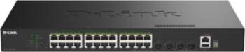 D-Link 28-Port Gigabit Stackable PoE+ Smart