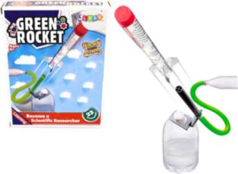 Ecological Compressed Air Rocket Science Experiment