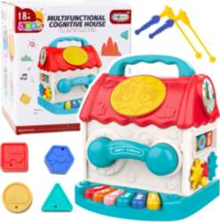 Educational House Interactive Cube Rattle Sorter