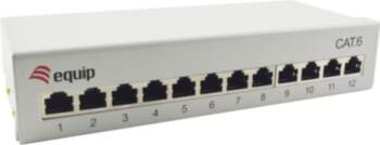 Equip 12-Port Cat.6 Desktop Patch