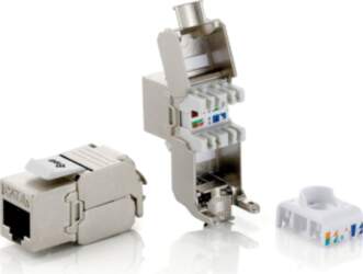 Equip Cat.6A Shielded Keystone Jack