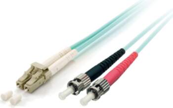 Equip LC/ST Fiber Optic Patch Cable