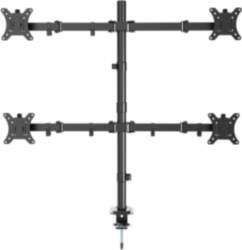 Gembird MA-D4-01 Adjustable desk 4-display mounting