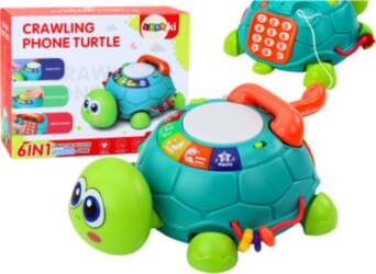 LEANToys Interactive Educational Turtle Phone 6in1