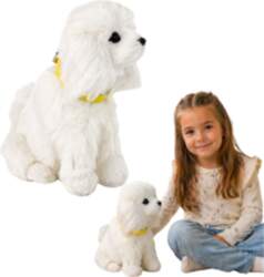LEANToys Interactive Plush Dog Soft fur