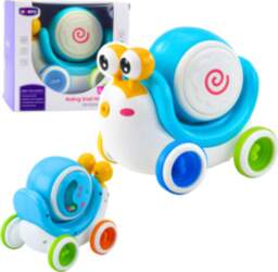 Interactive Snail Riding Drum Musical Educational