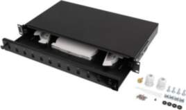 LANBERG 19" Fiber Patchpanel 1U 12xSC