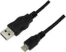 LogiLink 3m USB A-USB Micro B