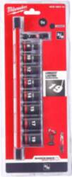MILWAUKEE IMPACT SOCKET SET 3/8" 9pcs