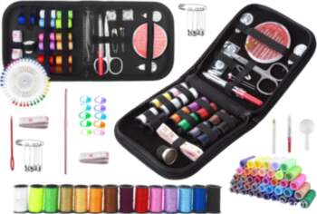 Mini Sewing Kit in Case Toolbox