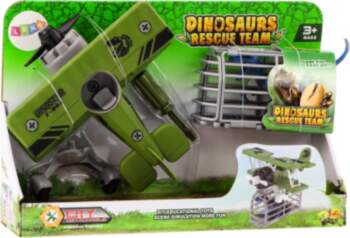Plane Light plane Transporting Dinosaurs Cage