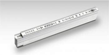 Plastic folding rule 1m type 1104