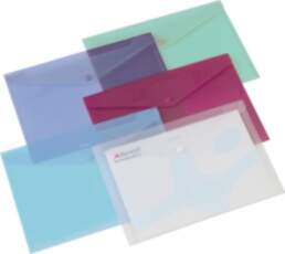 Rexel Popper Wallet A4 Assorted (6)