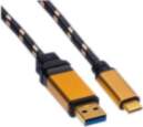 ROLINE USB 1m USB cable USB