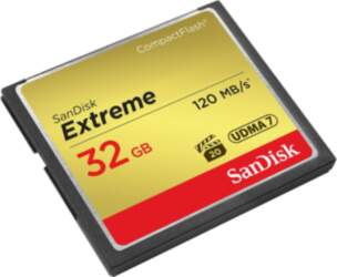 Sandisk 32GB Extreme memory card CompactFlash