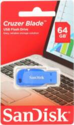 SanDisk Cruzer Blade 64GB Blue SDCZ50C-064G-B35BE