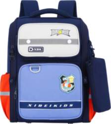 School Backpack With Dinosaur Chest Strap