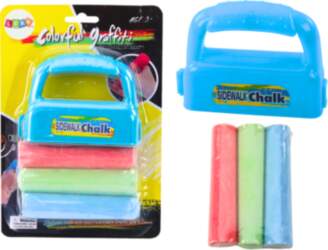 LEANToys Set of Chalks with Handle