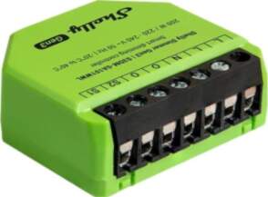 Shelly Dimmer Gen3 Built-in Black, Lime
