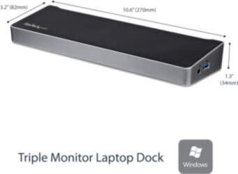 StarTech.com Triple-Monitor USB 3.0