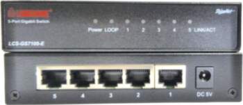 Switch       Longshine LCS-GS7105-E           5*GE retail LCS-GS7105-E
