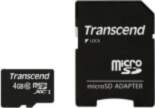 Transcend microSDXC/SDHC Class 10 4GB with
