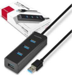 Axagon HUE-S2BL interface hub USB 3