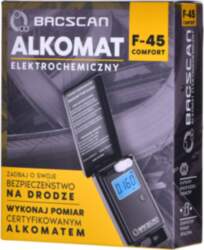 BACscan F-45 alcohol tester 0 -