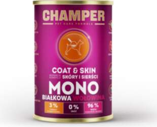CHAMPER Coat & Skin Monoprotein Beef